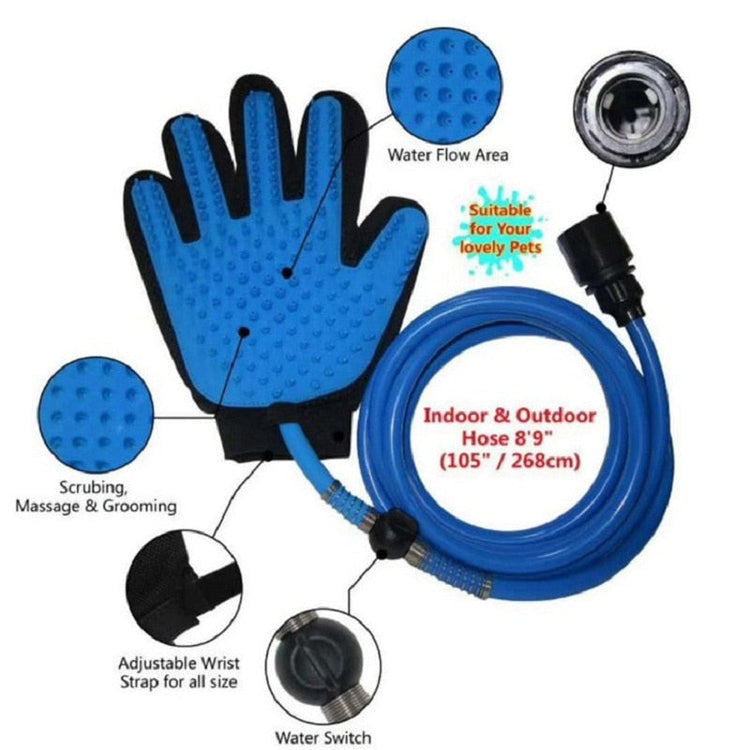 Pet Dog Shower Head Massage Tool