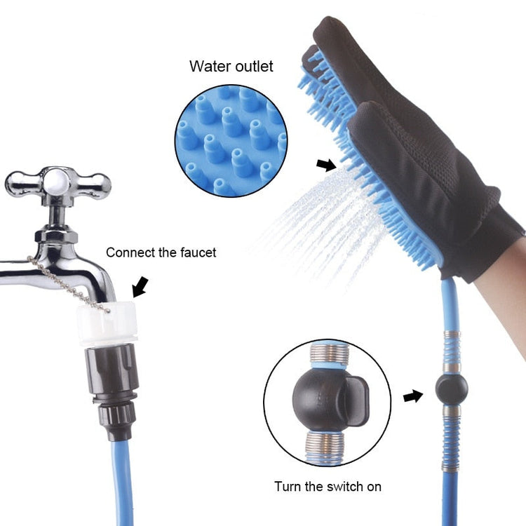 Pet Dog Shower Head Massage Tool