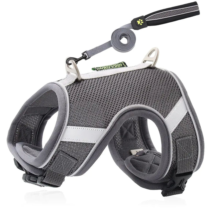 Reflective Mesh Dog Harness