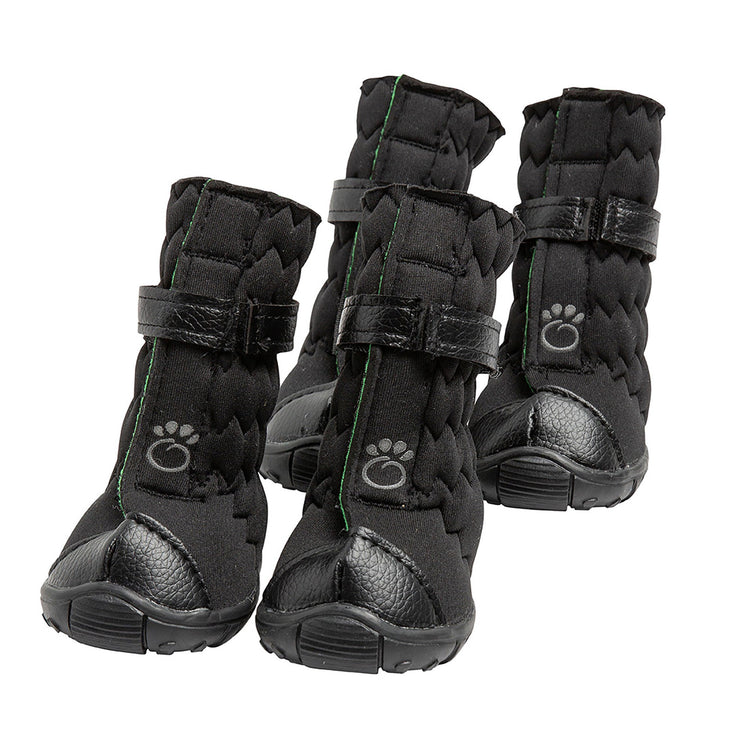 Dog Black Boots