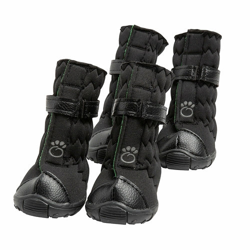 Dog Black Boots