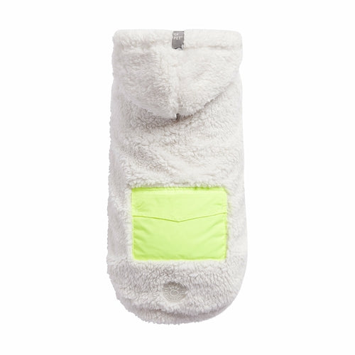 Dog White Cozy Hoodie