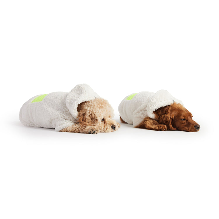 Dog White Cozy Hoodie