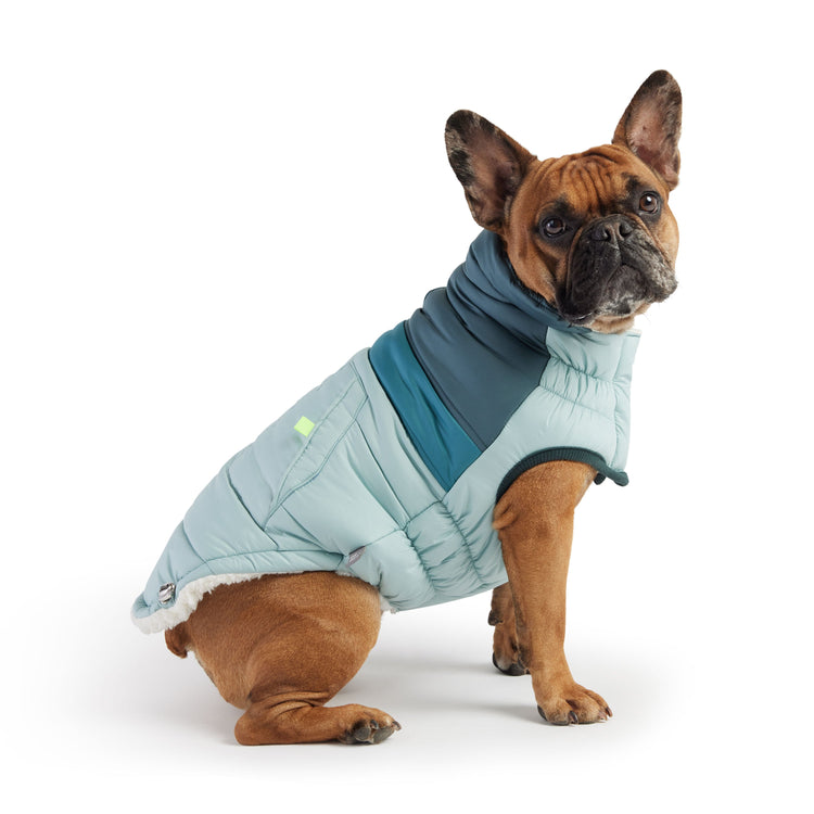 Retro Puffer Light Blue
