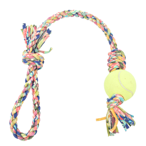 with Recycled Tennis Ball