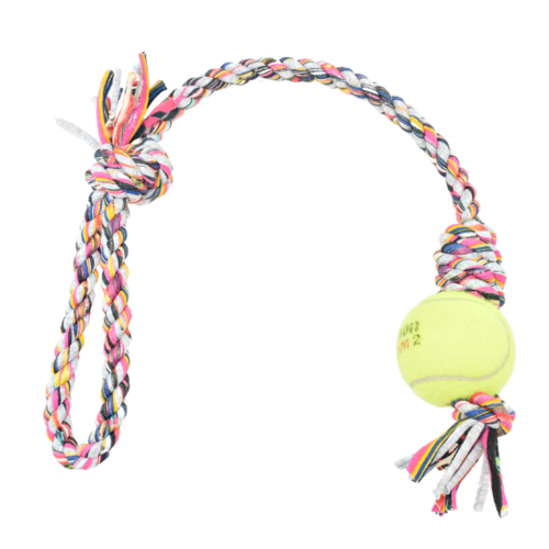 with Recycled Tennis Ball