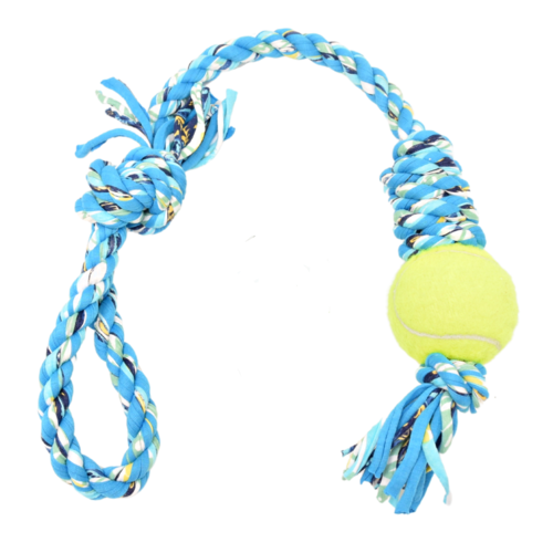 with Recycled Tennis Ball