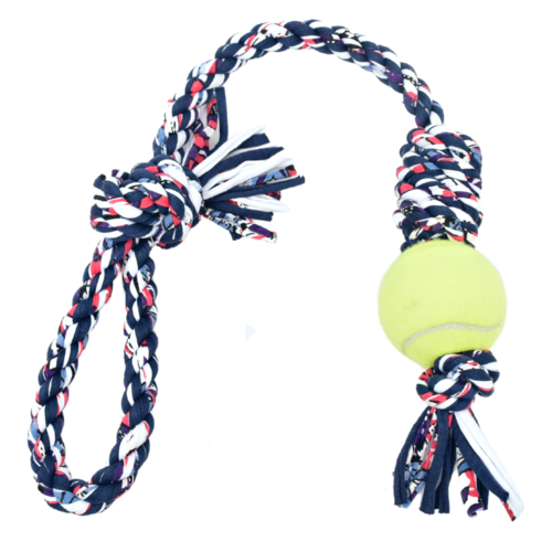 with Recycled Tennis Ball