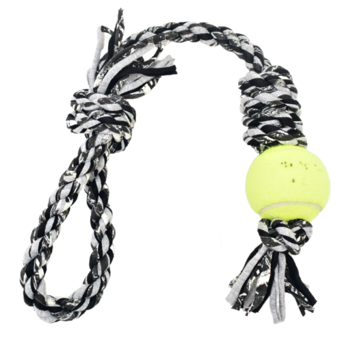 with Recycled Tennis Ball