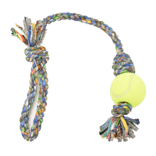 with Recycled Tennis Ball