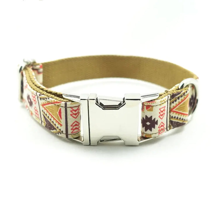 Bohemian Pattern Dog Collar