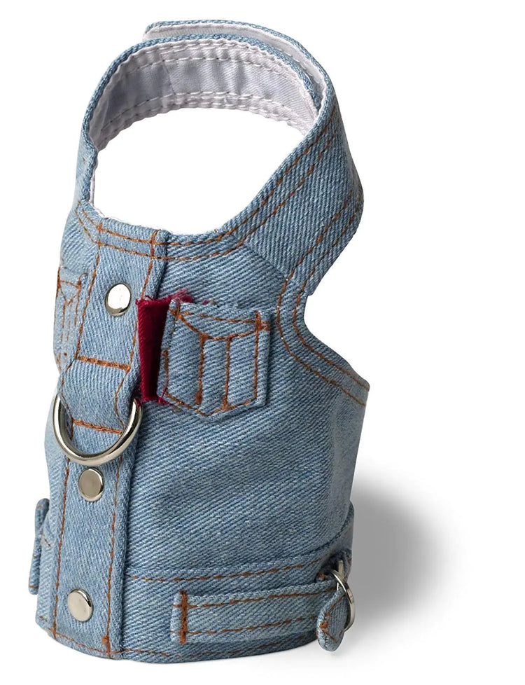 Jean Jacket Dog Harness