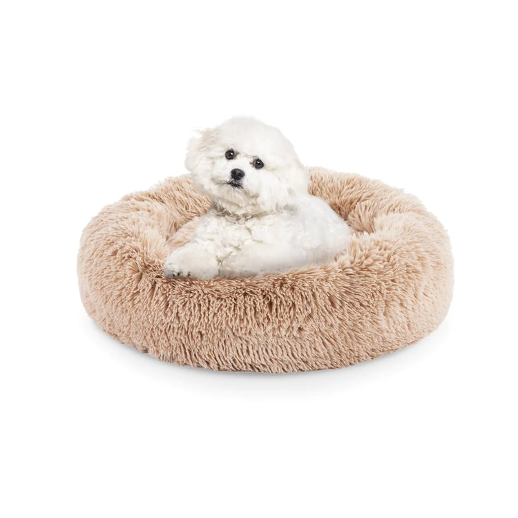 Fluffy Donut Pet Bed