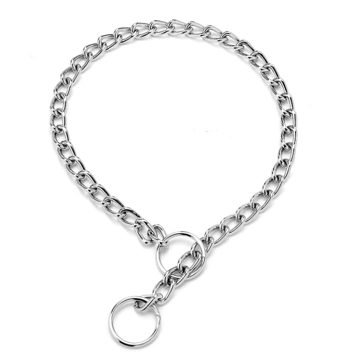 Iron Dog Chain Collar