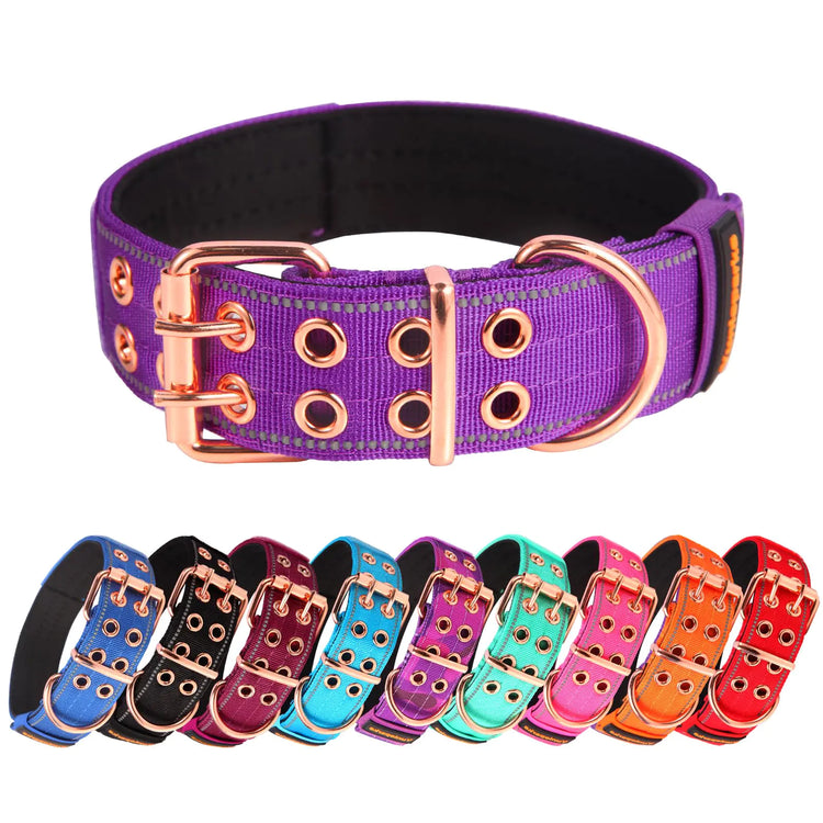 Tactical Reflective Dog Collar