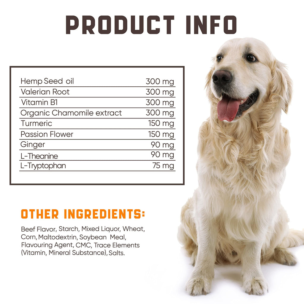 Pet Care Calming Chews for Dogs