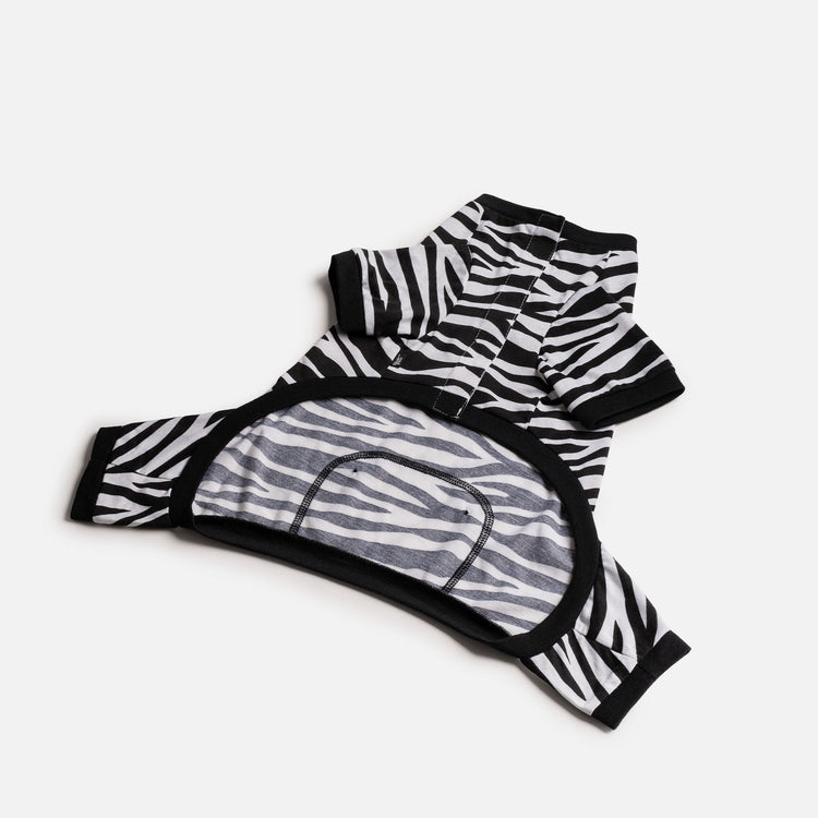 Dog Zebra Pajama