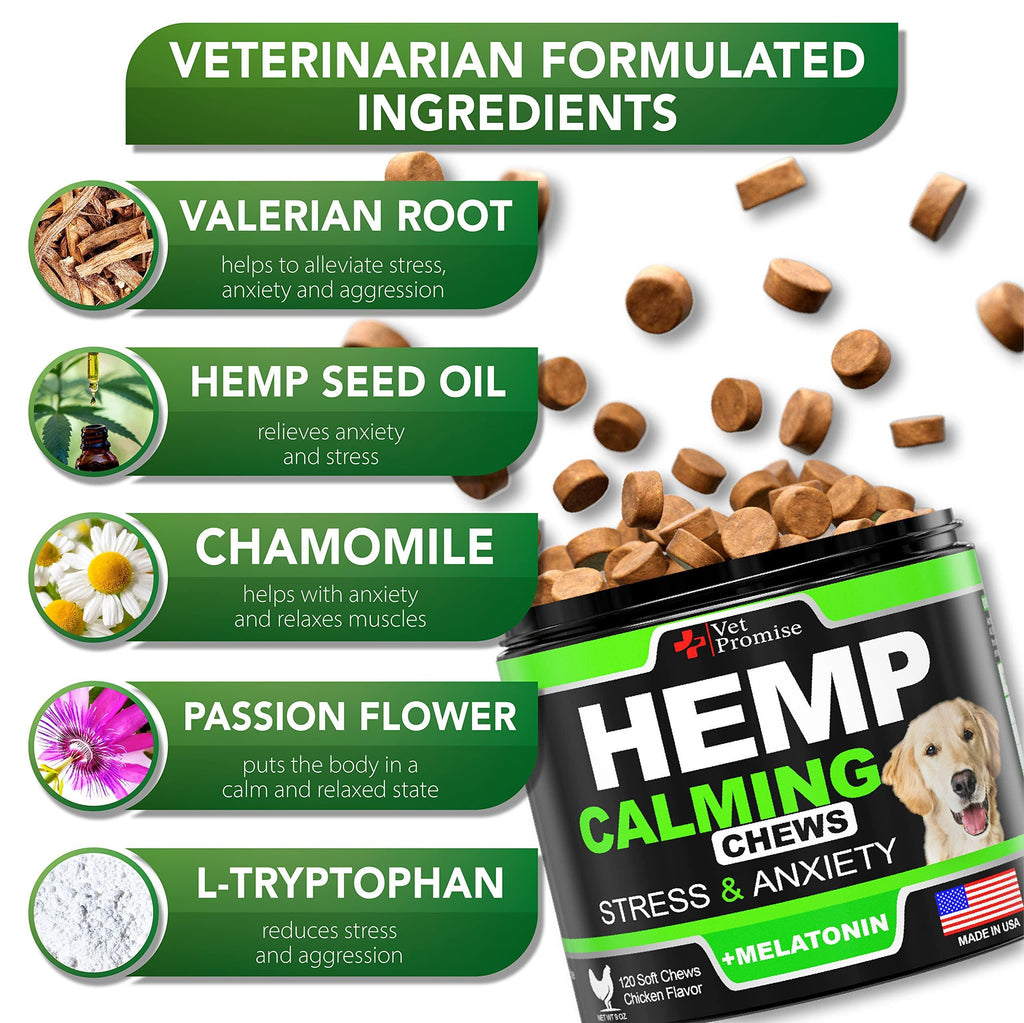 Hemp Calming Chews for Dogs