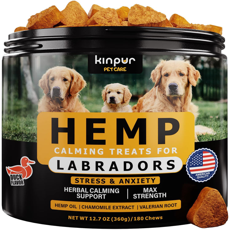 Dogs with Valerian Root and Hemp Oil