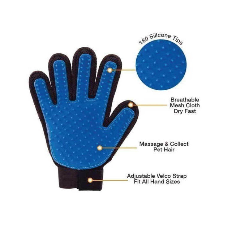 Dog Deshedding &  Massage Glove