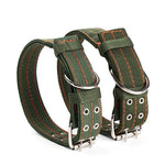 Canvas Dog Neckband Collar