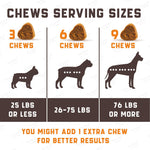 Pet Care Calming Chews for Dogs