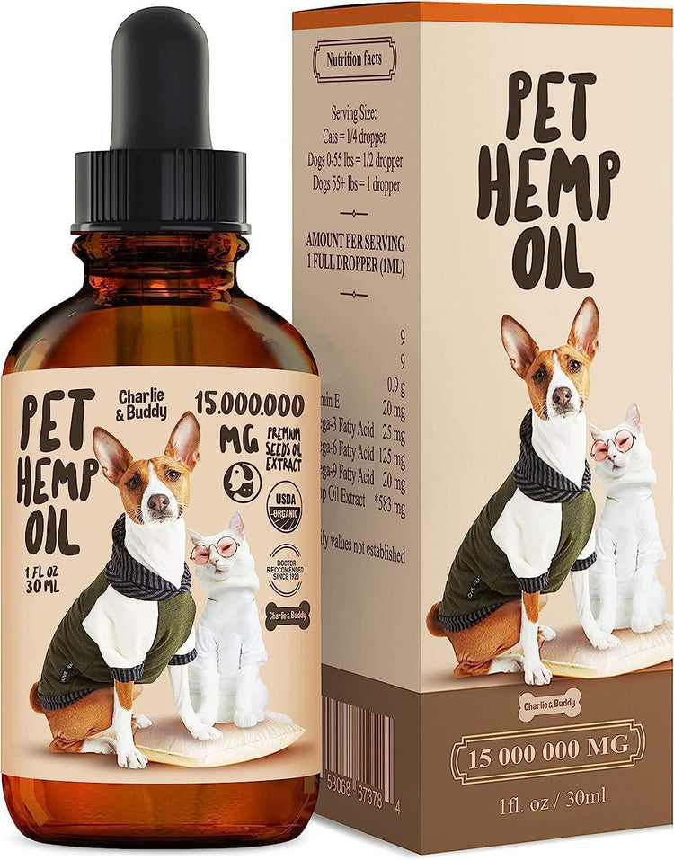 Charlie Buddy Hemp Oil for Dogs