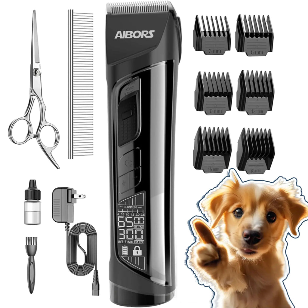 5-Speed Dog Grooming Clippers