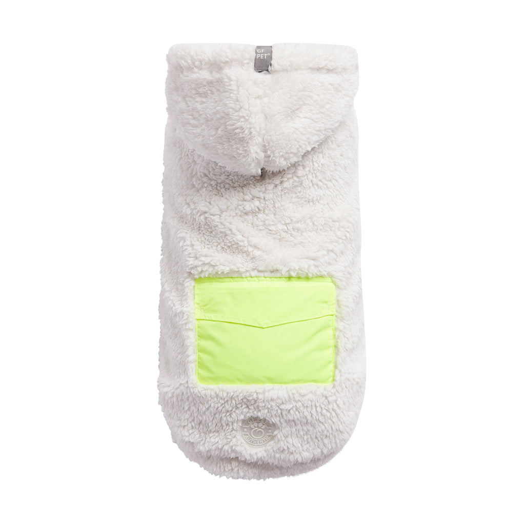 Dog White Cozy Hoodie