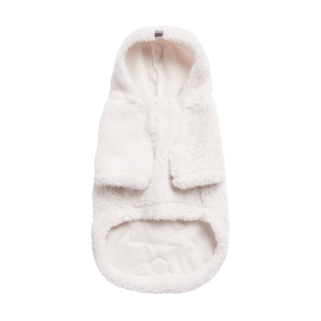 Dog White Cozy Hoodie