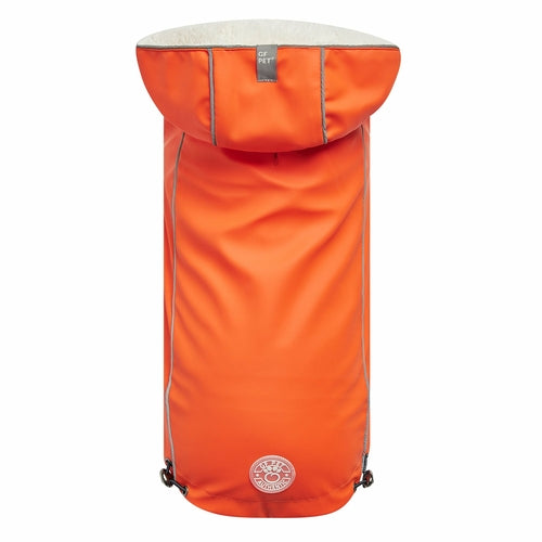 Dog Orange Insulated Raincoat