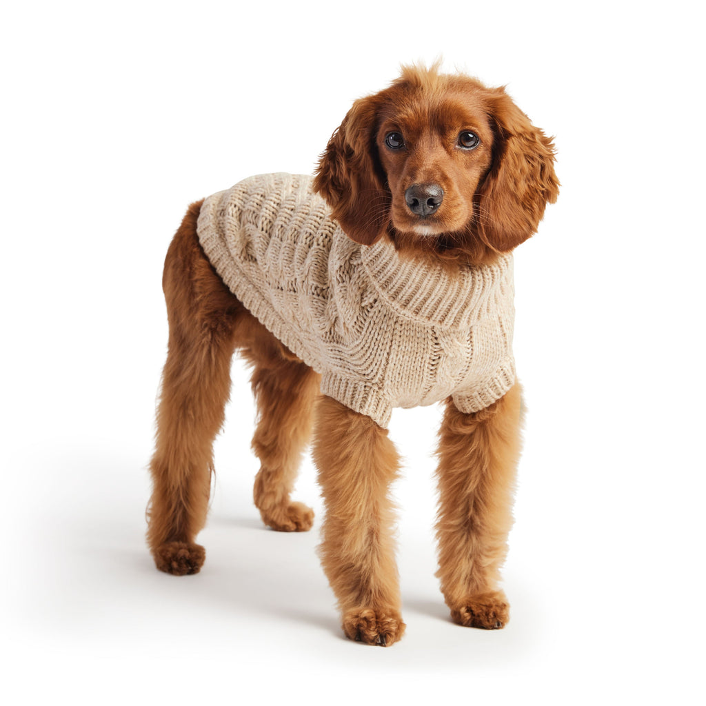 Dog Chalet Sweater Oatmeal