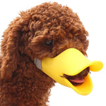 Silicone Duck Muzzle Mask for Small Dogs