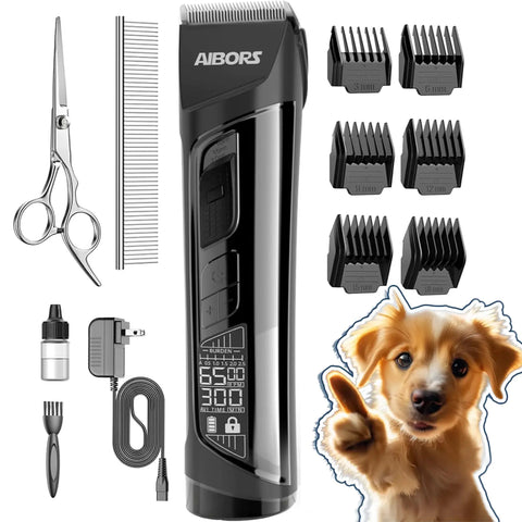 5-Speed Dog Grooming Clippers