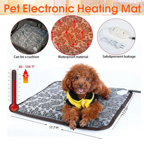 Self-Heating Thermal Pet Bed Pad