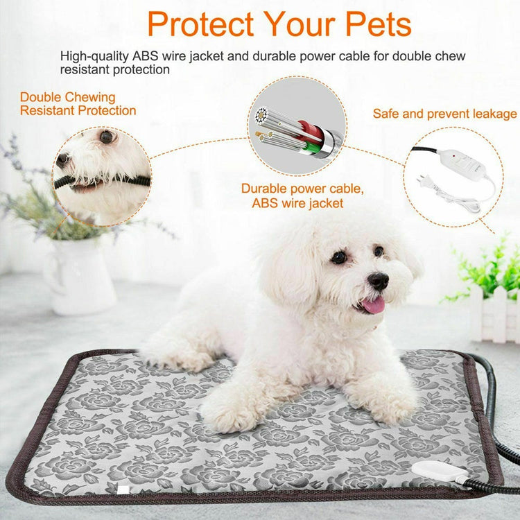 Self-Heating Thermal Pet Bed Pad