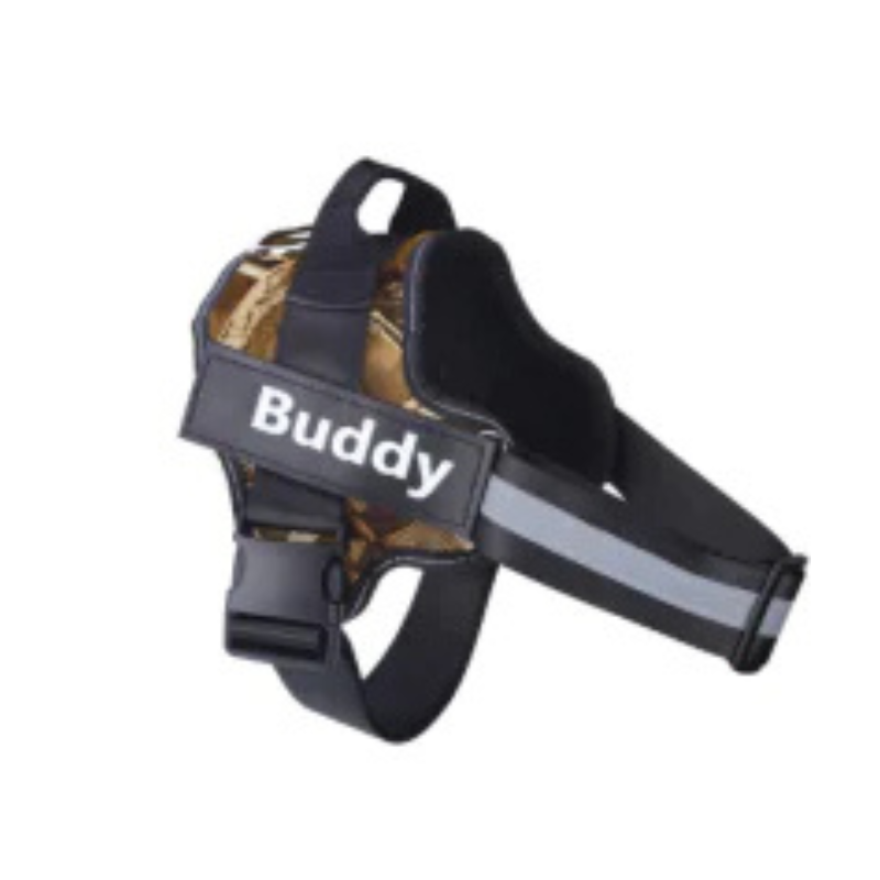 Custom Dog Harness with Tag