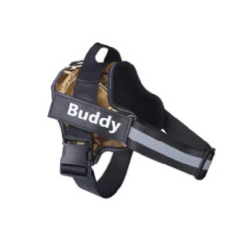 Custom Dog Harness with Tag