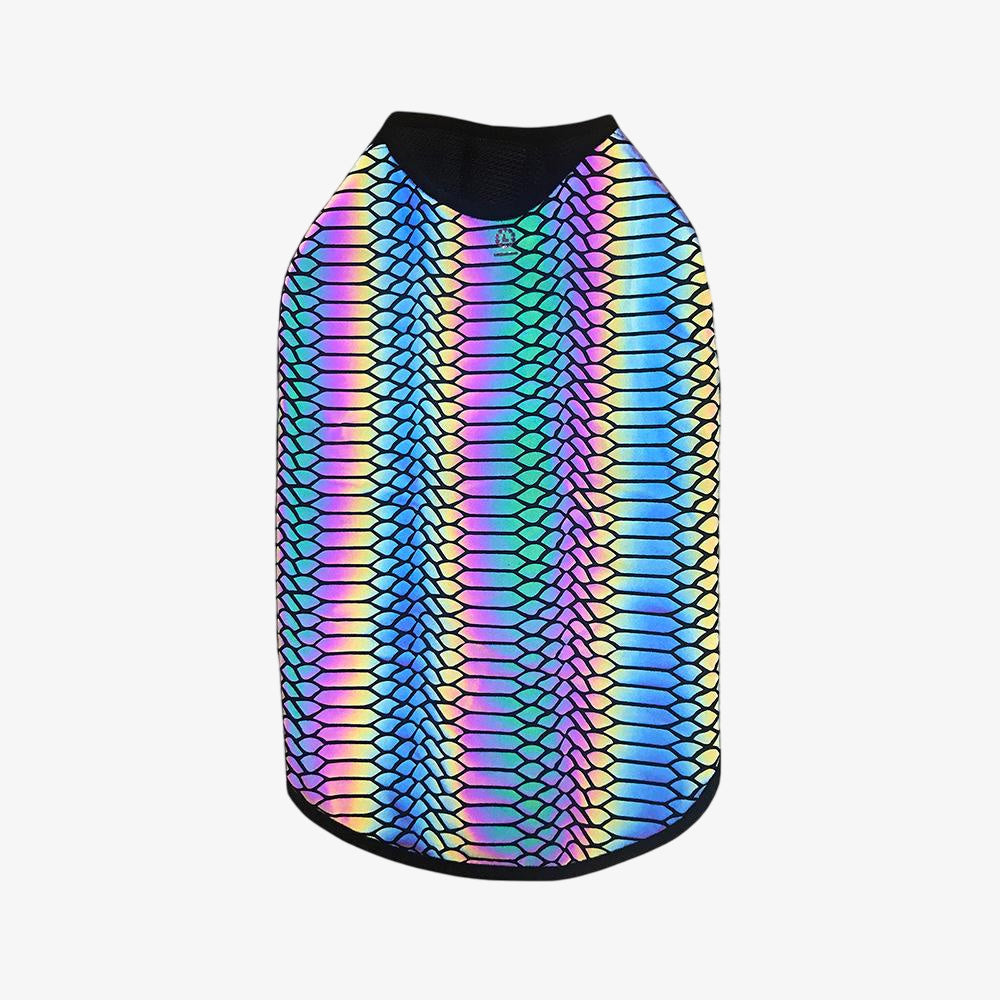 The Lumination Holographic Dog Vest