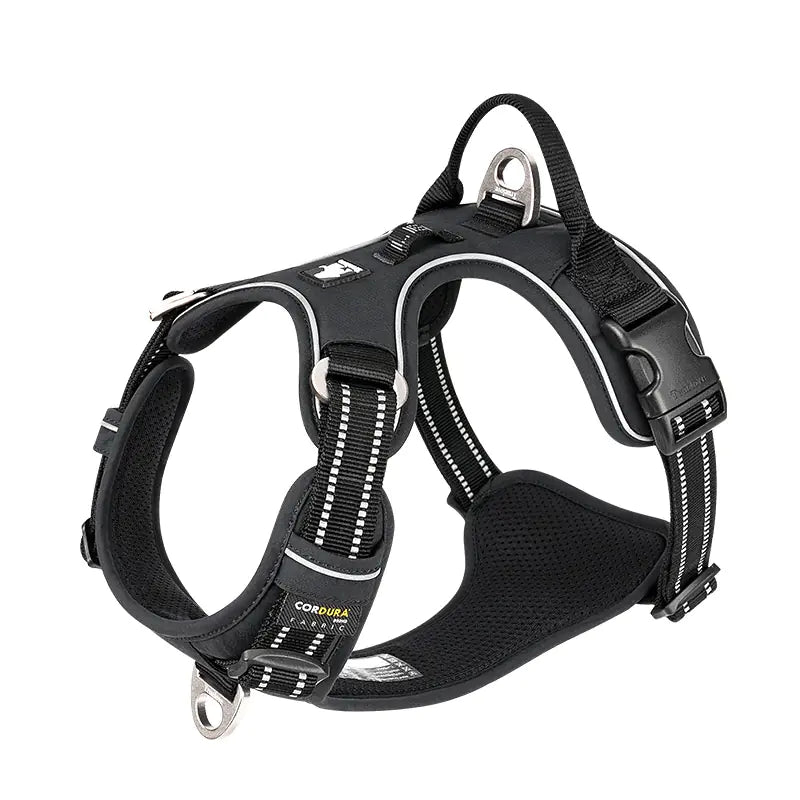 Reflective Dog Harness with Rope