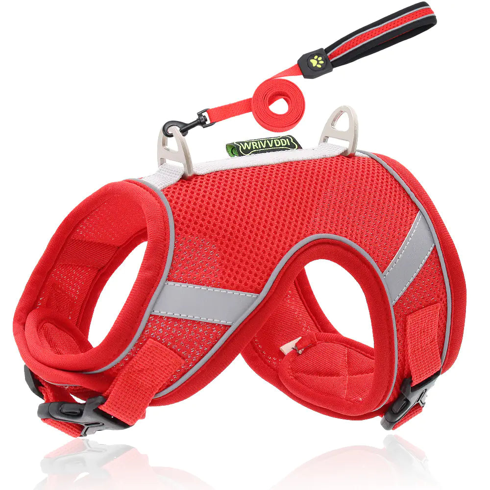Reflective Mesh Dog Harness