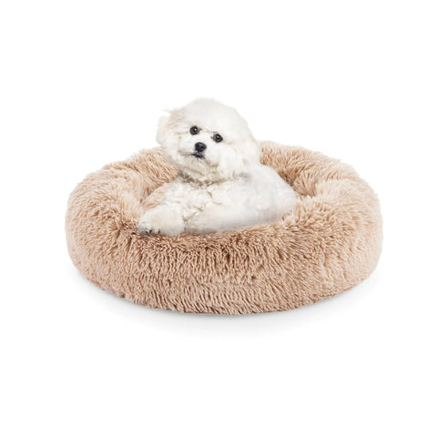 Fluffy Donut Pet Bed