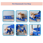 Dog Grooming Restraint Bag with Hammock