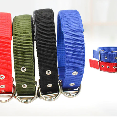 Canvas Dog Neckband Collar