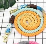 Multi-Color Cotton Pet Leash