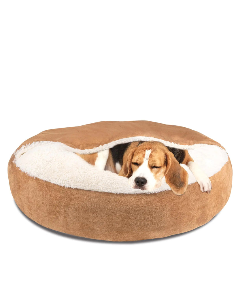 Round Calming Dog Bed