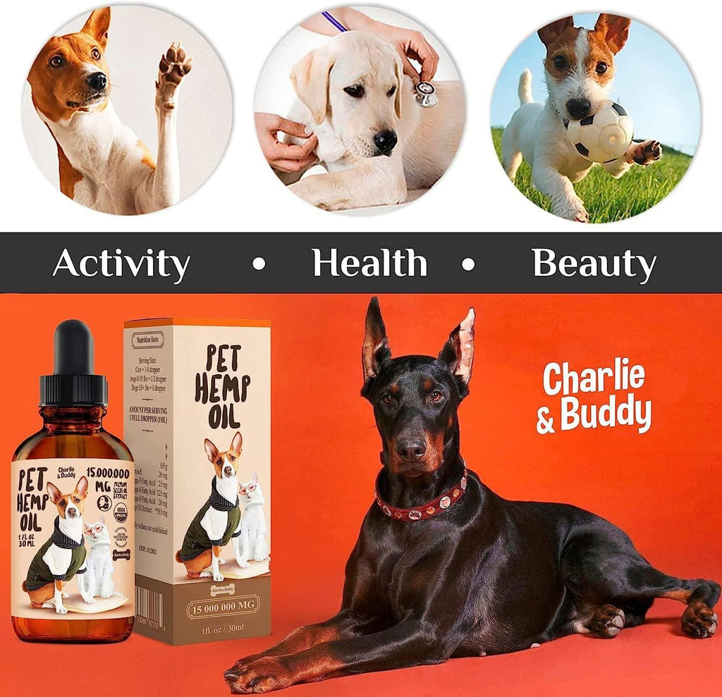 Charlie Buddy Hemp Oil for Dogs