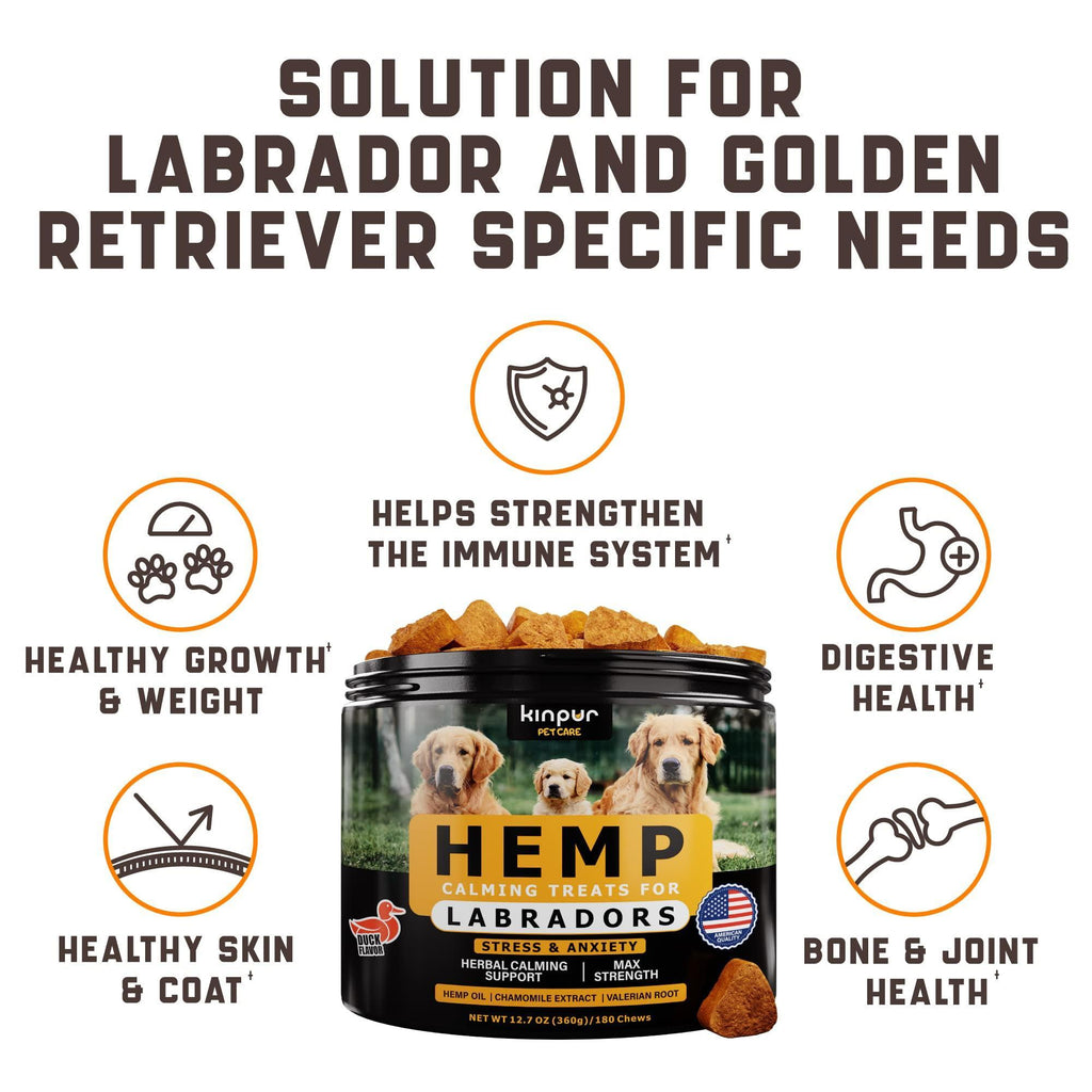 Dogs with Valerian Root and Hemp Oil