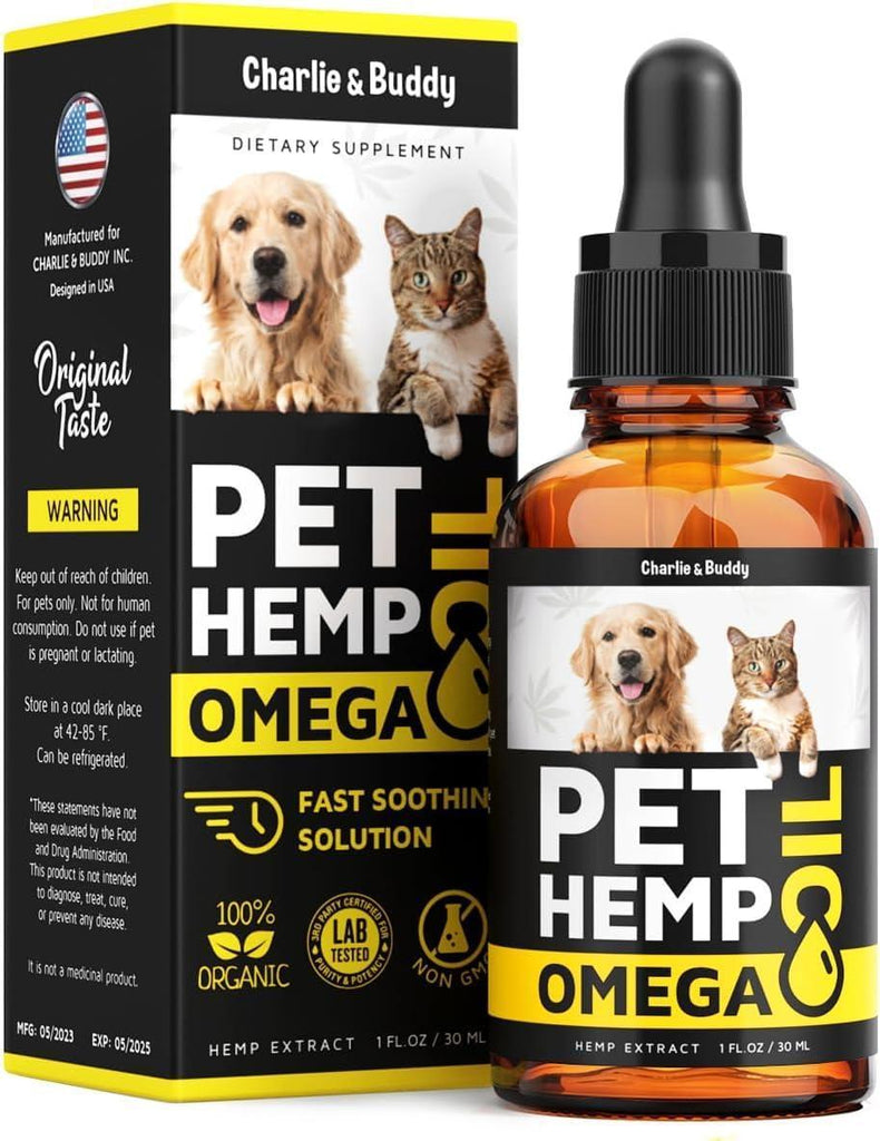 Hemp & Salmon Oil for Dogs