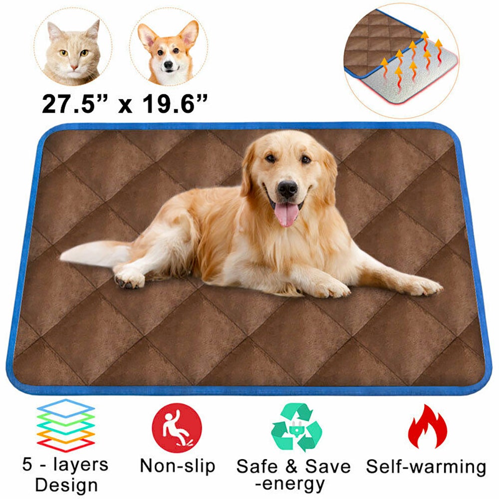 Self-Heating Thermal Mattress Bed for Dogs